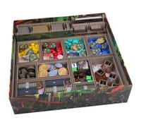 Inserti per giochi spaziali piegati per il gioco da tavolo Nucleum, organizzator