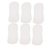 Inserti per Pannolini di Stoffa Ragazzo Ragazza, Cotone Bianco, 6 Pezzi | Lavabili e Riutilizzabili, per Cambi Notturni, Riducono le Perdite, Favoriscono un Riposo Tranquillo