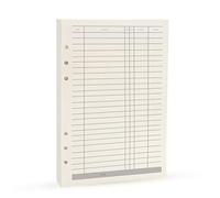 Inserti per Planner A5, Rif. 6 Anelli per Rilegatura a Budget, Libro di Contabilità Personale per Filofax, 90 Pagine Stampate su Entrambi i Lati, Carta da 100 Gsm, Harphia (A5 14.2 x 21 cm, Finanza)