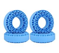 Inserti per pneumatici per veicoli 1/10 4 pezzi fodera interna in silicone per pneumatici con colore opzionale per telecomando auto modifica modello crawlers inserto pneumatico