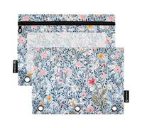 Inserti per raccoglitori a 3 fori con cerniera, per raccoglitori a 3 fori, con cerniera, per la scuola