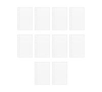 Inserti per raccoglitori formato A6, 6 anelli di ricambio, protezioni dall'alto per foto, cartoline, foto, classifiche, diari, studenti, ecc