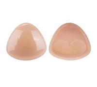 Inserti per reggiseno in gravidanza, autoportante, per donne con seno piccolo, in silicone, beige., Taglia unica