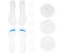 Inserti per scarpe in gel da 10 pezzi Cuscinetti per tacco alto Solette in gel