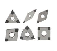 Inserti per tornitura CNC CBN Inserti indicizzabili in acciaio super duro WNMG431 VNMG331 CNMG431 HRC65 per la lavorazione di pezzi ad alta durezza HRC55-65 (VNMG080404 CBN-6)