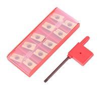 Inserti per tornitura in carburo APMT1604PDER DP5320, lame da inserto per tornio CNC per la lavorazione dell’acciaio, azione di taglio positiva con elevata resistenza all’usura e