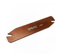 Inserti per tornitura in metallo duro Portautensil 1 pz SPB26-2 SPB26-4 SPB32-2 SPB26-3 SPB32-3SPB32-4 Lama scanalata in lega dura a doppia estremità Sbozzare strumento(SPB32-4 (SPB432))