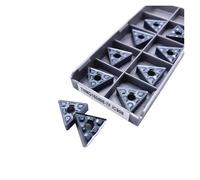 Inserti per tornitura in metallo duro Portautensil 10 PZ TNMG160404 TNMG160408 IC907 IC908 Utensili for tornitura esterni Lega dura Tornio Lama utensili(TNMG160408 TF IC908)