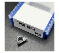 Inserti per tornitura in metallo duro Portautensil Inserto diamantato for tornio CNC TPGH110304 PCD TPGH110304 CBN WBGT060104 PCD WBGT060104 CBN for acciaio duro(TPGH110304)