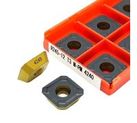 Inserti per tornitura in metallo duro Portautensil R245-12T3M PM 4240 Utensile for tornitura interna Utensile da taglio for tornio CNC Utensile for tornitura in metallo duro Tornitura