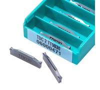 Inserti per tornitura in metallo duro Portautensil TDC2 TDC3 TDC4 TT9030 Inserti in metallo duro CNC Inserti in metallo duro for scanalatura Utensili for tornio CNC Utensili for tornitura(TDC2 TT9030)
