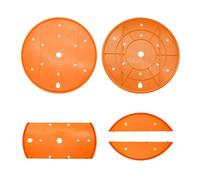 Inserti per Vasi per Fioriere, Riempitivi Rotondi Riutilizzabili con Fori di Drenaggio, Inserti Drenanti per Piante, per Giardino Balcone Patio Terrazza Portico Cortile Interno Esterno Contenitore Fio