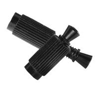 Inserti Ponte per Chitarra Elettrica 2 Pezzi in Metallo Nero | Struttura Stabile, Installazione Semplice, Alta Durezza, per Musicisti e Principianti, Accessori Chitarra Elettrica
