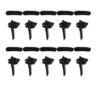 Inserti Protettivi Cerchi Neri Lunga Durata 20pz Montaggio Plastica Smontaggio T