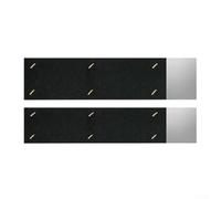 Inserti silenziatori per grondaia per tubi di drenaggio standard per mitigare il flusso dell'acqua piovana e il rumore generato dal gocciolamento (6,6 x 30 cm)