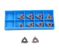 Inserti tornitura filettatura carburo preciso 16mm 10pz per ispezione manuale