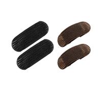 Inserti volumetrici non rilevabili per capelli sottili - tamponi lavabili per pettinare la schiena, leggeri potenziatori per acconciature per chignon e trecce, cuscinetti volumizzanti lavabili