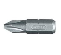 Inserto a croce phillips per avvitatori - mm.25 ph1 25 pezzi Stanley