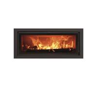 Inserto a legna Panadero "101-S" antracite 8,4 kW