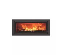Inserto a legna Panadero "101-S" grigio 8 kW