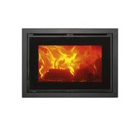 Inserto a legna ventilato Panadero"C720-S-5" antracite 7,6