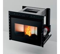 Inserto A Pellet 11 kW Elio Nero C-Line 5 Stelle