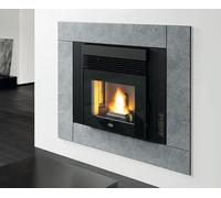 Inserto a pellet 5 stelle conto termico 9.5 kW EVA CALOR modello ANDREA