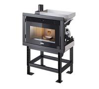 Inserto a pellet Ravelli R 1000 PRO 9 kW ad aria calda ventilata