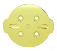 Inserto adattatore per computer da bicicletta, costruito in lega TC4 Ti adatto per Bryton per S810 S550 e S650 garantisce una solida stabilità di montaggio (dorato)