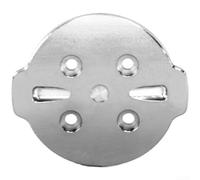 Inserto adattatore per montaggio computer da bicicletta, TC4, per Bryton per S810 S550 per S650, accessorio sicuro per attrezzatura da ciclismo (argento)