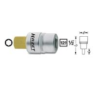 Inserto bit Hazet 1/2" 6 bordi 8 mm rivestito
