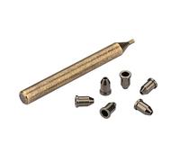 Inserto boccola per chitarra Strumento di montaggio per ghiera Strumento di montaggio per corde per chitarra Strumento con puntali per corde Accessori per chitarra