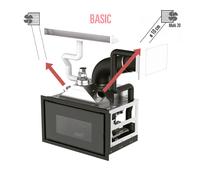 Inserto Camino a Pellet MCZ VIVO 90 PELLET Comfort Air 11 M1 Da 11 Kw