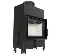 Inserto camino ad aria KRATKI FLOKI S 8kW Ø160 Recupero Acciaio SET