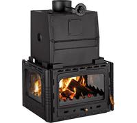 Inserto camino PRITY 3C W28 | 33,2 kW |Caldaia da 28 l | Riscaldamento centrale [EEK: A]