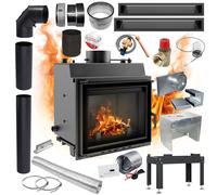 Inserto Camino Termocamino KRATKI MAJA 8kW Ø180 Ecodesign Ghisa SET BImSchV 2