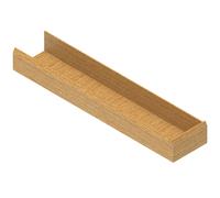 Inserto Cassetto Legno Scomparto Aggiuntivo 10x47, 2x5cm Mehrzweckablage Rovere