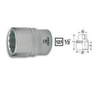 Inserto chiave a bussola esagonale doppia Hazet presa quadrata 125 mm (1/2") 900Z-19 misura chiave 19 mm di lunghezza (900Z-19) NEW