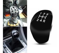 Inserto coperchio pomello 5 marce per Ford Focus Fiesta nero