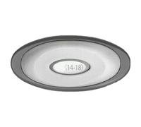 Inserto cuscino di ricambio per spa ovale con supporto posteriore led per uso J3