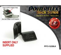 Inserto Del Cuscinetto Superiore Del Motore Powerflex Nero PFF3-1323BLK