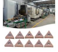 Inserto di tornitura in carburo CNC TNMG332EF ad alta aderenza per taglio acciai
