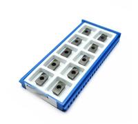 Inserto Diamantato PCD CBN APKT113502 APKT113504 APKT113508 Tornio CNC Metallo Non Ferroso Utilizzato Per Rame Alluminio Acciaio Duro Ghisa Utensili Per Tornio(10PCS-APKT113504 PCD)