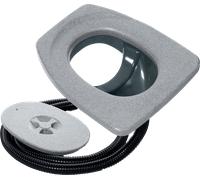 Inserto divisorio per liquidi separett privy 500 45 x 37,5 x 17,1 cm grigio