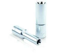 Inserto E-Torx TOPTUL 1/2 pollici E18 tief (lang, 77mm)