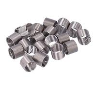 Inserto filettato in filo di acciaio inossidabile M12 x 1 Kit di riparazione filettatura 20 pezzi Dispositivo di fissaggio a dado a spirale ad alta resistenza per ripristino (1,5d)