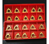 Inserto filettato interno barra tornitura filettatura 20 pezzi 16ER AG60 + 16IR