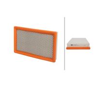 Inserto Filtro Aria 286 x 166 mm HELLA Per MAZDA 323
