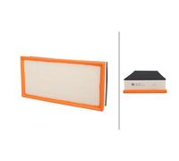 Inserto Filtro Aria 388 x 185 mm HELLA Per u.a. PORSCHE CAYENNE