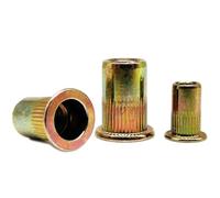 Inserto for dado for rivetto a testa piatta Nutsert M3 M4 M5 M6 M8 M10 M12 Acciaio al carbonio(M4)